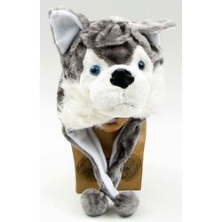 Kids Husky Plush Hat