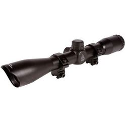 UTG 4x32 Rifle Scope Mil-Dot Reticle 1/4 MOA 1 Tube 3/8 Rings