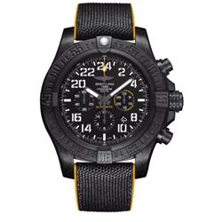 Breitling  Avenger Hurricane Military Rubber Strap  Men Watch