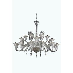 8824 Symphony Collection Large Hanging Fixture D49in H42in Lt:24 Clear Finish (Swarovski Elements Cr