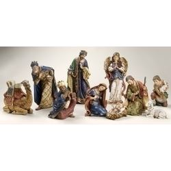 10pc St 4-19 Ornate Nativty