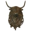Image 1 : Cast Iron Bull Towel Holder  Hat Rack