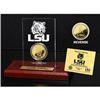 Image 1 : Louisiana State University 24KT Gold Coin Etched Acrylic