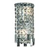 Image 1 : 2031 Maxime Collection Wall Sconce W6in H12in E4in Lt:2 Chrome Finish (Royal Cut Crystals)