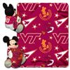 Image 1 : Virginia Tech Hokies NCAA Mickey Mouse with Throw Combo