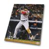 Image 1 : Autographed Will Middlebrooks 16-by-20 Inch Unframed Batting Photo