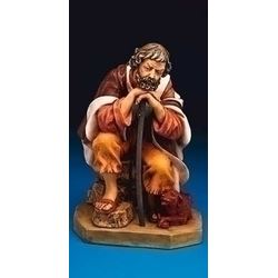 27 Abraham Shepherd W/Dog Fig