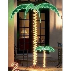 7' Ropelight Palm Tree