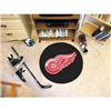 Image 1 : Detroit Red Wings NHL Puck Mat (29 diameter)