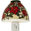 Image 1 : Translucent Porcelain Poinsettia Night Light