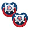 Image 1 : Chicago Cubs MLB BPA Free Pacifier (2 Pack)