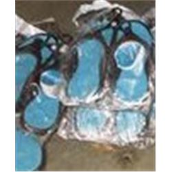 NEW GEKKO FLIP FLOPS - SZ XL - 3 PER LOT