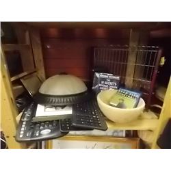 SHELF LOT - KEYBOARDS  LIGHTS AND MORE