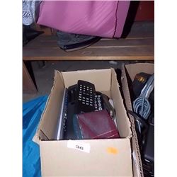BOX OF ASSORTED REMOTES