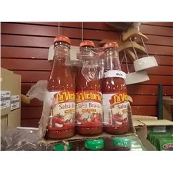 HOT SAUCE -  "LA VICTORIA" - 6X8 OZ - SALSA BRAVA SPICEY