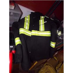 NEW SAFETY JACKET - CONDOR - WINTER WITH RELECTIVE STRIPS - BLUE - XL