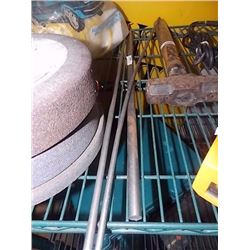 LARGE METAL SHAFTS/RODS - 3 TTL