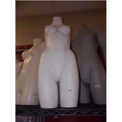 MANNEQUIN TORSO TO THIGHS  - FEMALE - NO ARMS NO HEAD