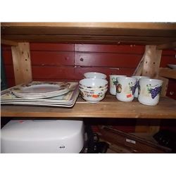 SET OF DISHES - 19PC