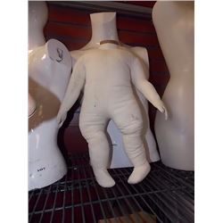 STUFFED MANIQUIN - WITH HANGER LOOP - CHILD - SMALL