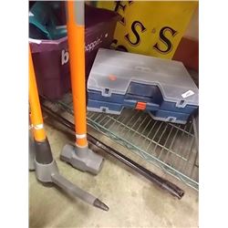 NEW SLEDGE HAMMER - 6LB - FIBRE GLASS HANDLE