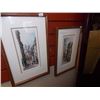 Image 1 : FRAMED LIMITED EDITION PRINTS - PARIS RUE LACIET RUSTIQUICE - 2 TTL