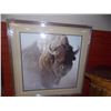 Image 1 : FRAMED PRINT - CHIEF BISON - ROBERT BATEMAN - ESTIMATED GALLERY PRICE $