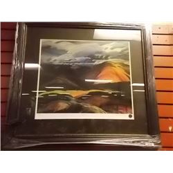 FRAMED LIMITED EDITION PRINT - GROUP OF 7 - AUTUMN - FRANKLIN  - ESTIMATED GALLERY PRICE $