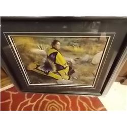 FRAMED LIMITED EDITION PRINT - COLORS OF THE SUNSET - DON CROWLEY - ESTIMATED GALLERY PRICE $