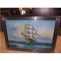 FRAMED LIMITED EDITION PRINT - BISON STUDY - ROBERT BATEMAN - ESTIMATED GALLERY PRICE $