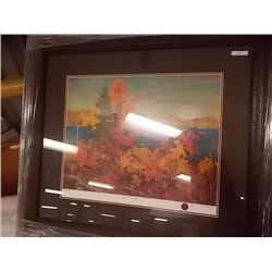 FRAMED LIMITED EDITION PRINT - GROUP OF 7 - AUTUMN FOLIAGE - TOM THOMSON  - ESTIMATED GALLERY PRICE 