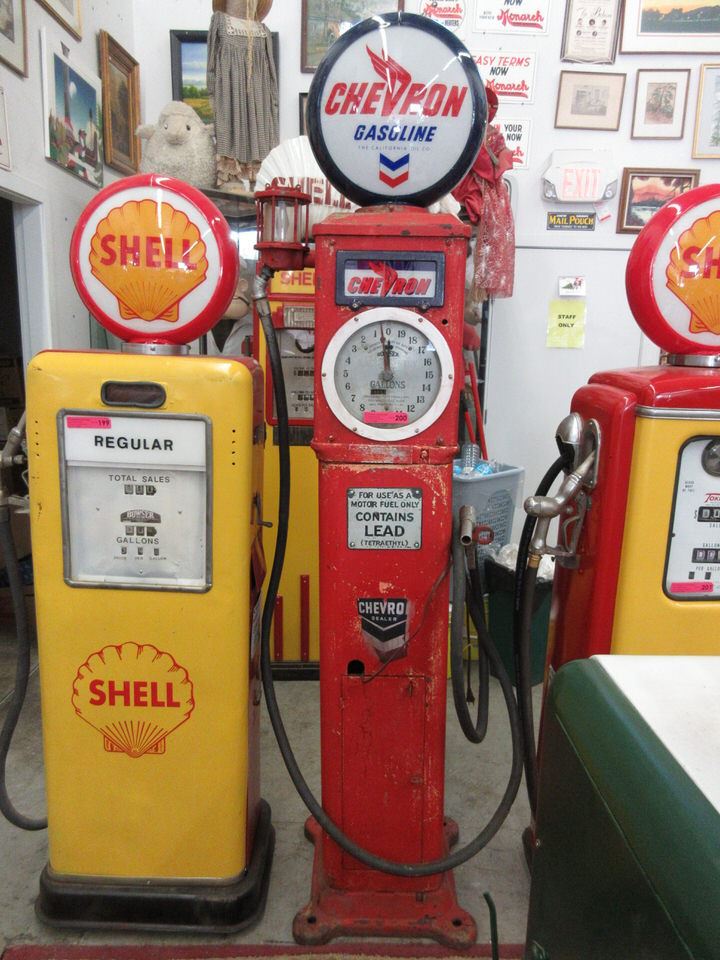 Rare Bowser Clock Face Gas Pump 19291934