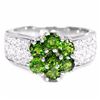 Image 1 : Natural Green Diopside Ring
