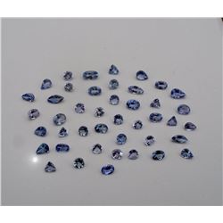 Genuine Tanzanite Mix Shapes 10 Carats