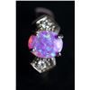 Image 1 : Stunning Full Fire Natural Opal Ring