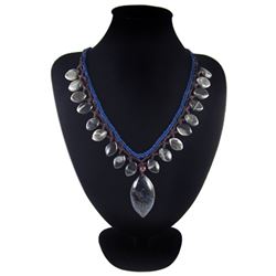 Natural MultiColor Pietersite Diamond Polished Necklace