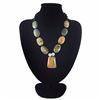 Image 1 : Natural Multi-Color Picasso Diamond Polished Necklace