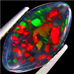 Natural Harlequin Black Opal 2.25 carats