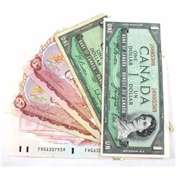 Group Lot of five Changeover Prefixes ranging from 1954 to 1988. Prefixes include T/A, H/F, BC, BP, 