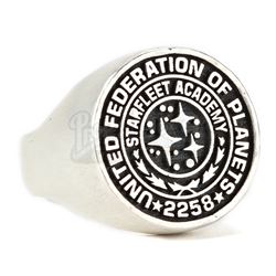 STAR TREK INTO DARKNESS (2013) - Thomas Harewood's Explosive Starfleet Ring