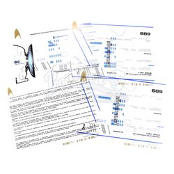 STAR TREK INTO DARKNESS (2013) - PADD Screen Displays