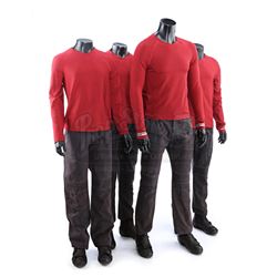 STAR TREK (2009) and STAR TREK INTO DARKNESS (2013) - Set of Four Men's Enterprise Operations Unifor