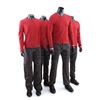 Image 1 : STAR TREK (2009) and STAR TREK INTO DARKNESS (2013) - Set of Four Men's Enterprise Operations Unifor