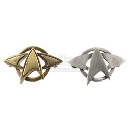 STAR TREK (2009) and STAR TREK INTO DARKNESS (2013) - Starfleet Pin Set