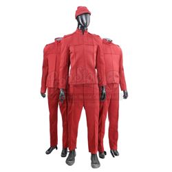 STAR TREK (2009) - Set of Three Men's Starfleet Cadet Uniforms