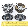 Image 7 : STAR TREK (2009) and STAR TREK INTO DARKNESS (2013) - Starfleet Patch Set