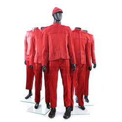 STAR TREK (2009) - Set of Five Men's Starfleet Cadet Uniforms