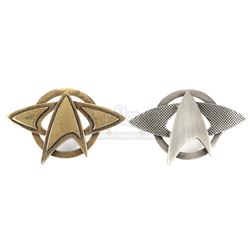STAR TREK (2009) and STAR TREK INTO DARKNESS (2013) - Starfleet Pin Set