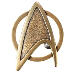 STAR TREK INTO DARKNESS (2013) - Admiral Pike's Starfleet Command Division Dress Uniform Insignia