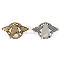 STAR TREK (2009) and STAR TREK INTO DARKNESS (2013) - Starfleet Pin Set